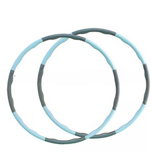 Foldable, <b>Weighted</b>, Detachable Sponge Foam <b>Hula</b> <b>Hoop</b> Splicing <b>Hula</b> <b>Hoop</b> for Adults and Children - Product Image 3