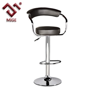 Factory Direct Black <b>Stools</b> Metal Height Chairs High Chair for Breakfast <b>bar</b> - Product Image 1