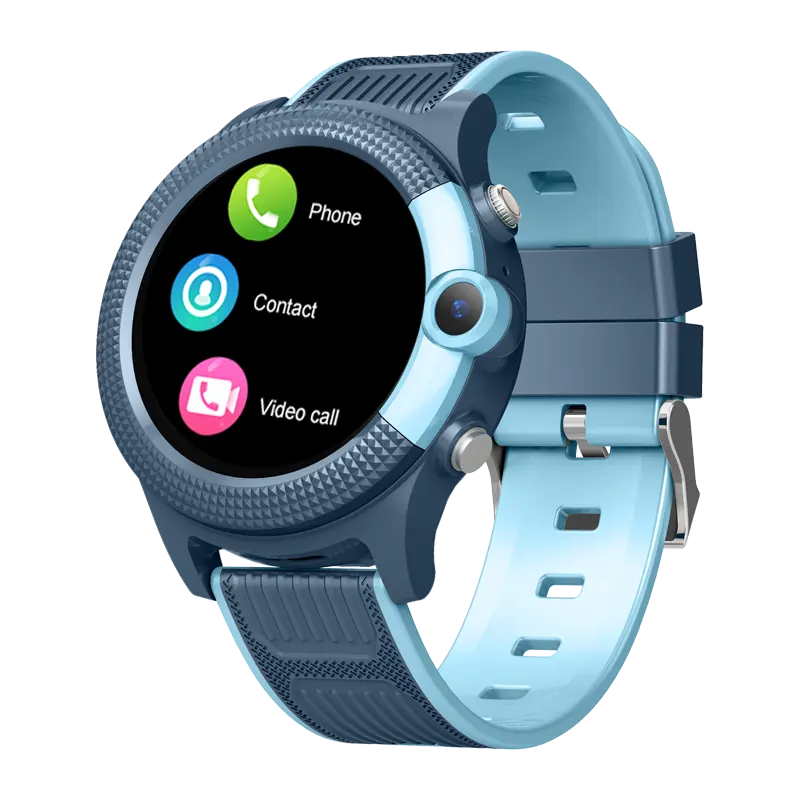 4G Cat1 Smart Watch Voor Kinderen Gps Oem Custom Touchscreen Mobiele Horloge Gps Tracking Smart Horloges Voor Kinderen