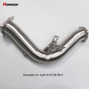 ท่อไอเสียสแตนเลสอเนกประสงค์คุณภาพสูงสำหรับ Audi S4 B8 B8.5  ท่อไอเสียรถยนต์  หม้อพักไอเสีย Audi - Product Image 5