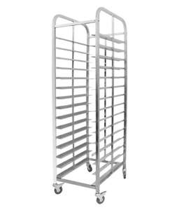 Roestvrijstalen Bakkerij Display Rack Mobiele Gebak Brood Plank Met Anti-Roest Metalen Frame Voor Cafe Bakkerij Winkel Voedsel Showcase - Product Image 6