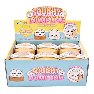 Pelota Antiestrés de EVA Colorida al por Mayor, Juguete Sensorial con Forma de Bollo Bao y Cara Sonriente, Ideal para Promociones - Product Image 2