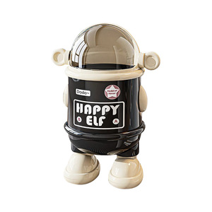 Happy Elf Kitchen Trash Can Double <b>Bin</b> Sliding Lid Thickened Indoor Use - Product Image 5