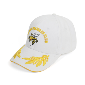 Tùy Chỉnh Bông Thêu Mũ Bóng Chày Snapback 5-6 Bảng Điều Chỉnh CHA <span class=keywords><strong>Hat</strong></span> Lúa Mì Tai Thêu Cap Brim Sporty Leopard Trái Cây - Product Image 2