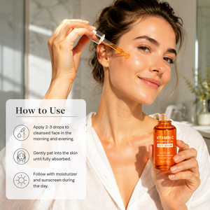 En stock, sérum pour le visage à la <span class=keywords><strong>vitamine</strong></span> <span class=keywords><strong>C</strong></span> 30 ml avec <span class=keywords><strong>vitamine</strong></span> E, niacinamide, anti-âge, éclaircissant pour la peau des adultes, élimination des taches brunes - Product Image 3