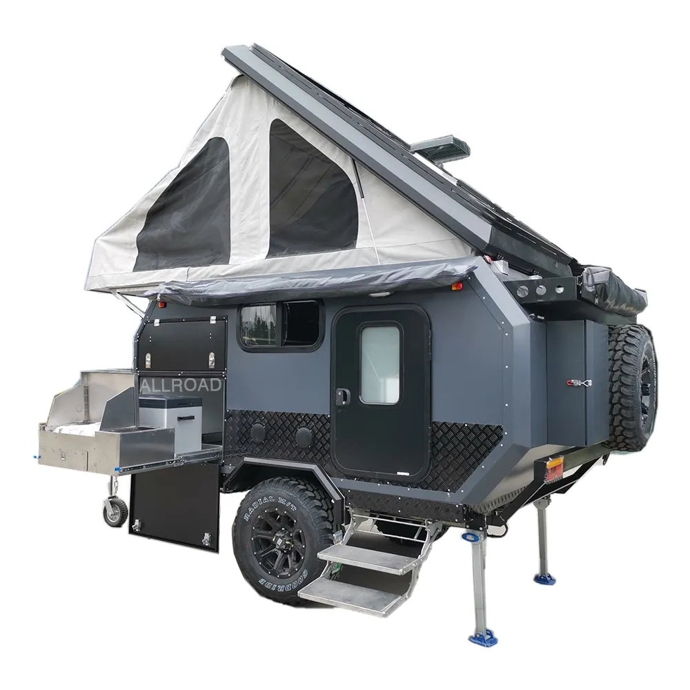 Nhà Máy Trực Tiếp Cung Cấp Giá Rẻ Mini Caravans Motorhomes Camper Trailer Caravan Off Road Camper Van Để Bán