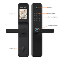 Cerradura Digital Inteligente para Puerta Volibel OEM, Seguridad para el Hogar, WiFi, Aplicación, Huella Dactilar, Contraseña, Tarjeta, Entrada sin Llave para Oficina
