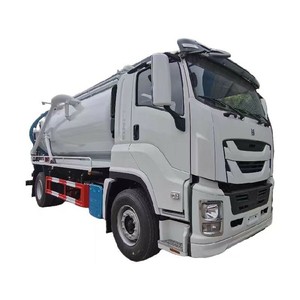 1SUZU GIGA Municipal Sewage Vacuum <b>Pump</b> Tanker Diesel-Fueled Sewer <b>Suction</b> Truck with Manual Transmission - Product Image 6