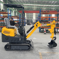 Mini-excavatrice de 2 tonnes, micro-excavatrice sur chenilles, livraison gratuite, nouvelles chenilles en caoutchouc, petite excavatrice agricole avec outils, vente en gros d'usine