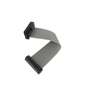 สายริบบิ้นแบนแบบกำหนดเอง 2.54 IDC 20P 2*10 อะแดปเตอร์ แกนทองแดง 1 เมตร IP20 สีเทา PVC 12V HS อิเล็กทรอนิกส์ เครื่องใช้ไฟฟ้าภายในบ้าน 4x1.5 มม. - Product Image 1