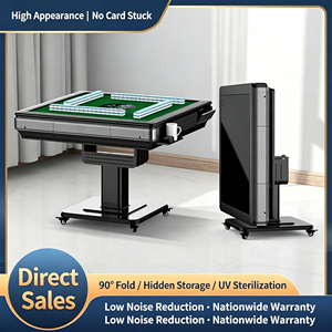 Máquina Automática de Mahjong Plegable para el Hogar, Mesa de Comedor 2 en 1, Diseño Plegable Silencioso y Móvil, Se Convierte Fácilmente entre Mesa de Comedor y Otros Usos - Product Image 5