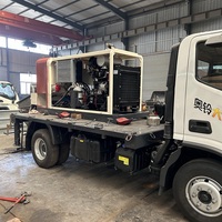 Pompe à béton montée sur camion DTC40 de haute qualité, capacité de 40 m3/h, bon prix en vente