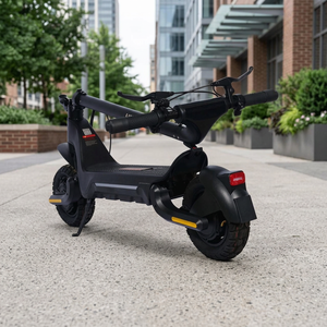 Trottinette électrique tout-terrain F5 pliable, contrôlée par application intelligente, verrouillage articulé, moteur sans balais 1000W, étanche, temps de charge 6-8h - Product Image 3
