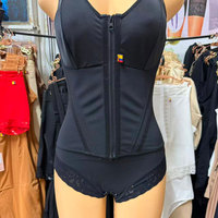 Body amincissant sculptant Fajas à haute compression pour l'été, contrôle du ventre et de l'abdomen, effet ventre plat
