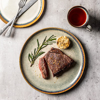 Vente en gros d'assiettes et de bols en grès de restaurant céramique d'Europe Service de table en porcelaine glaçure réactive Service de table en céramique