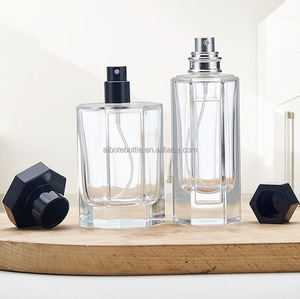 Nhà máy 50ml 100ml mẫu miễn phí bơm lại rỗng sang trọng phun nước hoa chai nước hoa bơm chai thủy tinh - Product Image 4