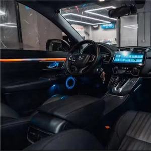 Luz Ambiental LED Automotriz Inteligente con Funcionamiento Dinámico y Sinfonía, Apta para Honda CRV 2017-2023, Iluminación Ambiental para Automóviles - Product Image 4