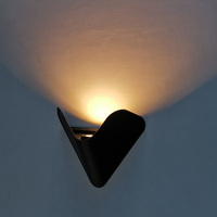 Applique murale LED moderne en aluminium 3W, applique murale LED de poche pour la décoration d'hôtel