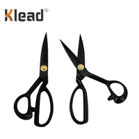Ciseaux de tailleur ergonomiques pour gauchers et droitiers en acier à haute teneur en carbone avec coupe de précision pour la couture et l'artisanat.