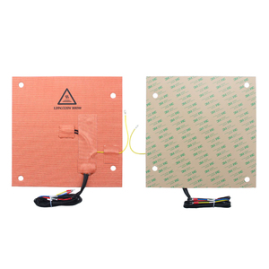 แผ่นทำความร้อนซิลิโคนแบบสองแรงดันนำเข้า 120V/220V สำหรับ K1 MAX ไบเมทัล 157 °   เครื่องทำความร้อนใต้เตียง - Product Image 6