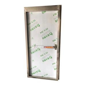 Puertas de Escape Ignífugas A60 Hechas a Medida, Puertas Industriales de Acero Inoxidable Marino 304 - Product Image 1