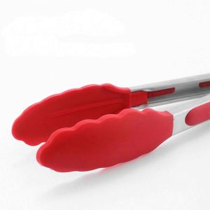 <b>Kitchen</b> <b>Gadgets</b> Heat Resistant BBQ Tongs Clips 7"/9"/12" Premium Locking Cooking Tongs with Silicone Tips Food Tongs - Product Image 3