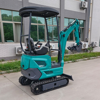 Mini-excavatrice sur chenilles de 2 tonnes certifiée EPA pour travaux agricoles, avec garantie d'un an et personnalisation