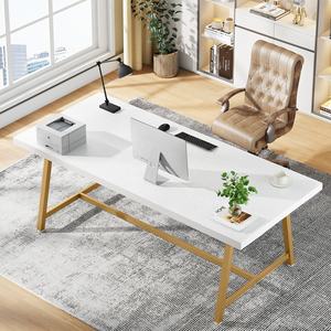 <span class=keywords><strong>Table</strong></span> à manger Tribesigns pour 8 <span class=keywords><strong>personnes</strong></span>, 70,87 pouces, style industriel, imperméable, <span class=keywords><strong>table</strong></span> de cuisine rectangulaire, salle à manger, 4 options de couleurs - Product Image 3