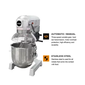 1400W multifunzione 5 In 1 Stand Mixer cottura commerciale panificio impastatrice per il pane tenere miscelatori con accessori