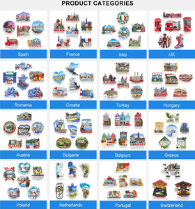 Biểu Tượng Tùy Chỉnh Khuyến Mại Từ Tủ Lạnh Sticker 3D Ibiza Bãi Biển Cá Nhân Nhựa Đất Nước Thành Phố Lưu Niệm Tủ Lạnh Nam Châm Cho Quà Tặng - Product Image 4