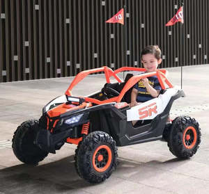 Voiture électrique pour enfants à prix de gros, homologuée UTV, batterie rechargeable 24V, quatre <span class=keywords><strong>roues</strong></span> motrices, 2-15 ans, MP3 - Product Image 5