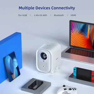 ZEEMR Q1 Pro <span class=keywords><strong>Mini</strong></span> Projetor Support Netfliex 1080P Full HD 800 ANSI Lumens Projecteur numérique Projecteur portable - Product Image 3