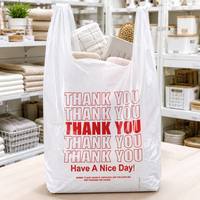 Sacs de courses en plastique réutilisables épais, matériau résistant aux déchirures, production personnalisée en usine pour les distributeurs mondiaux
