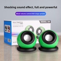 Speaker Subwoofer Mini Berkabel untuk Komputer Laptop Desktop - Model Terlaris Baterai (5-10 Jam) Rumah
