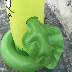 MAKE WAVES - Juguete de Aspersión Inflable Ligero y Plegable, Color Verde Girasol, 120 cm, Impermeable, Material de PVC, para Niños, para Jugar al Aire Libre con Agua - Product Image 5
