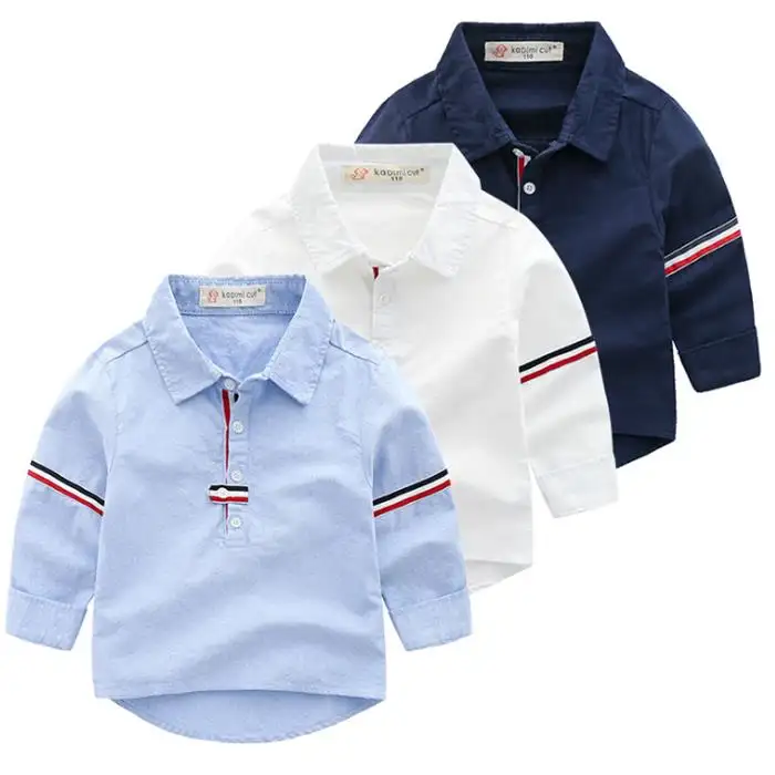 알리 온라인 쇼핑에서 어린이 소년과 중국 제조 업체 패션 긴 소매 셔츠