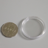 Capsule de pièces en acrylique de haute qualité pour la plupart des pièces en argent