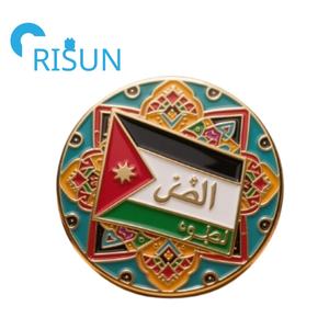 Fábrica Metal <span class=keywords><strong>Jordan</strong></span> viaje recuerdo personalizado jordano país bandera mapa emblema nacional broche insignia regalo <span class=keywords><strong>Jordan</strong></span> solapa Pin insignia - Product Image 6
