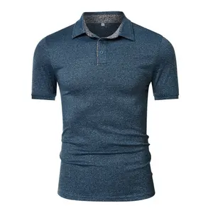 Camiseta de manga corta para hombre, Polo deportivo de secado rápido