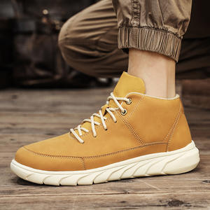 Nouvelles chaussures pour hommes de Quanzhou Fujian <span class=keywords><strong>Province</strong></span> rétro sport hiver bottes <span class=keywords><strong>en</strong></span> cuir chaussures de travail quotidien décontracté bottes de randonnée <span class=keywords><strong>en</strong></span> plein air - Product Image 2