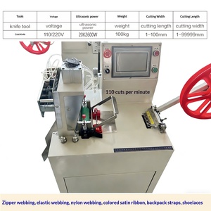Ultrasonic <b>Machine</b> for Textiles Cutting Zippers Watch Straps Creasing Elastic Bands Special-Shaped Satin Ribbons - Product Image 3
