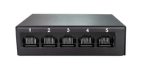 Commutateur Ethernet 8 ports OEM&ODM, meilleur prix, 10/100 Mbps, boîtier en fer, 8 ports RJ45, prise en charge QoS VLAN, empilable, pour entreprise
