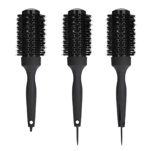 Brosse à cheveux ronde professionnelle en céramique pour séchage à l'air chaud, peigne à rouleaux pour cheveux bouclés, outil de salon GZ RTS, commande en gros mixte - Product Image 2