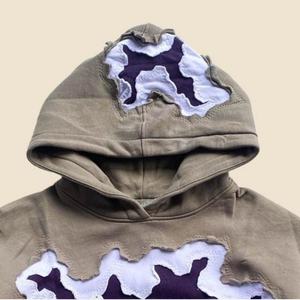 Sweat-shirt court personnalisé de haute qualité, lavé à l'acide, série High Street, lavage - Product Image 6