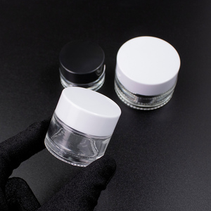 Frascos de Vidrio de Alta Calidad de 5g, 10g, 15g, 30g, 50g, Transparentes, Mate, Negros, Blancos, para Mantener los Extractos Frescos, a Prueba de Niños - Product Image 3