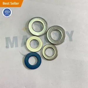 Malaxy nhà máy bán buôn thép không gỉ Flat Gasket kim loại vòng đệm khóa din125 phẳng máy giặt