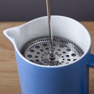 Itop — grande carafe à café en céramique, bouilloire, théière en <span class=keywords><strong>porcelaine</strong></span>, en céramique, avec passoire, 44oz - Product Image 4