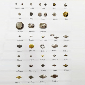 Rivets en fer en gros d'usine, rivets à 2 griffes, clous ronds, pointes en forme de champignon pour vêtements, chaussures - Product Image 3