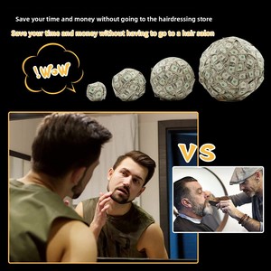 Tinta Permanente Naturale Nera per Barba da Uomo <span class=keywords><strong>Senza</strong></span> <span class=keywords><strong>Ammoniaca</strong></span> Delicata Facile da Applicare Grado Cosmetico 30ml*3 Shampoo Colorante per Barba - Product Image 6