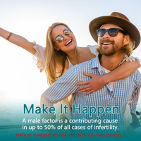 Capsules de complément de fertilité haute puissance pour hommes avec des herbes naturelles favorisant la santé reproductive et stimulant la fonction énergétique